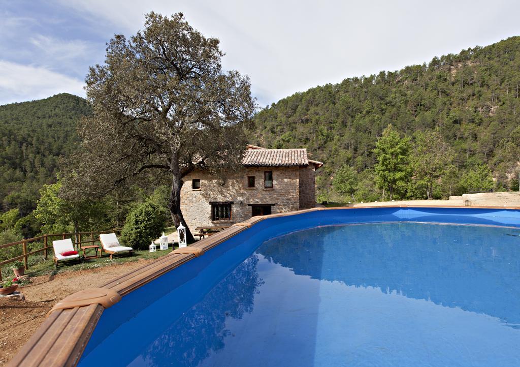 Masia Ca L'Anima Hotel La Baronia de Rialb Værelse billede