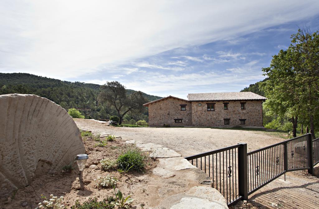 Masia Ca L'Anima Hotel La Baronia de Rialb Værelse billede