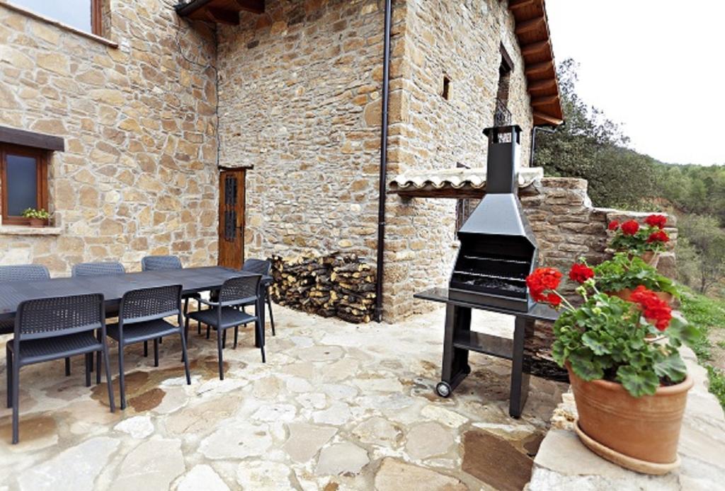 Masia Ca L'Anima Hotel La Baronia de Rialb Værelse billede